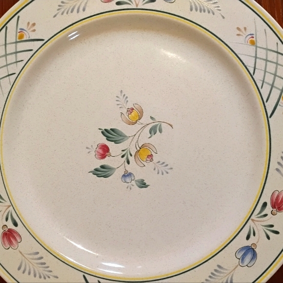 Treillage by Savoir Vivre - Set Of 2 Dinner Plates - Picture 2 of 9